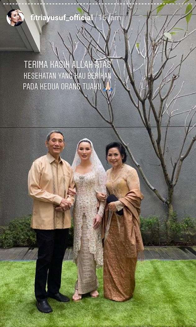 potret pernikahan Fitria Yusuf © 2020