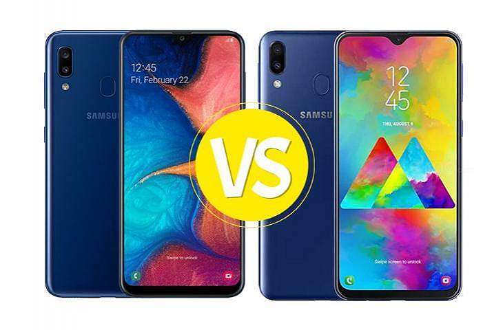 Samsung Galaxy A20 vs Samsung Galaxy M20. (HITekno.com)