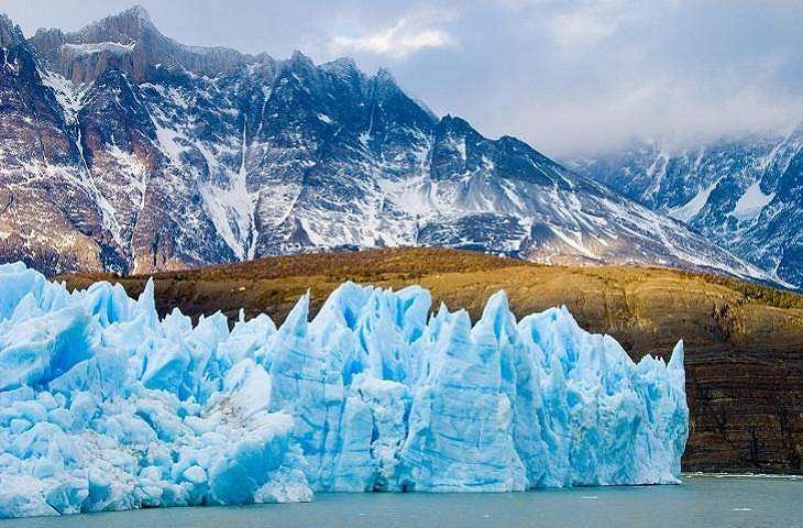 Ilustrasi gletser. (Pixabay)