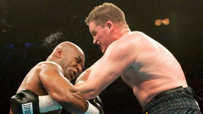 Duel Mike Tyson versus Kevin McBride